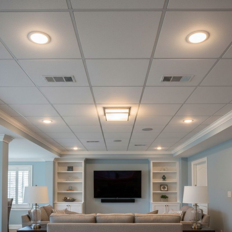 Acoustic Ceiling Installation