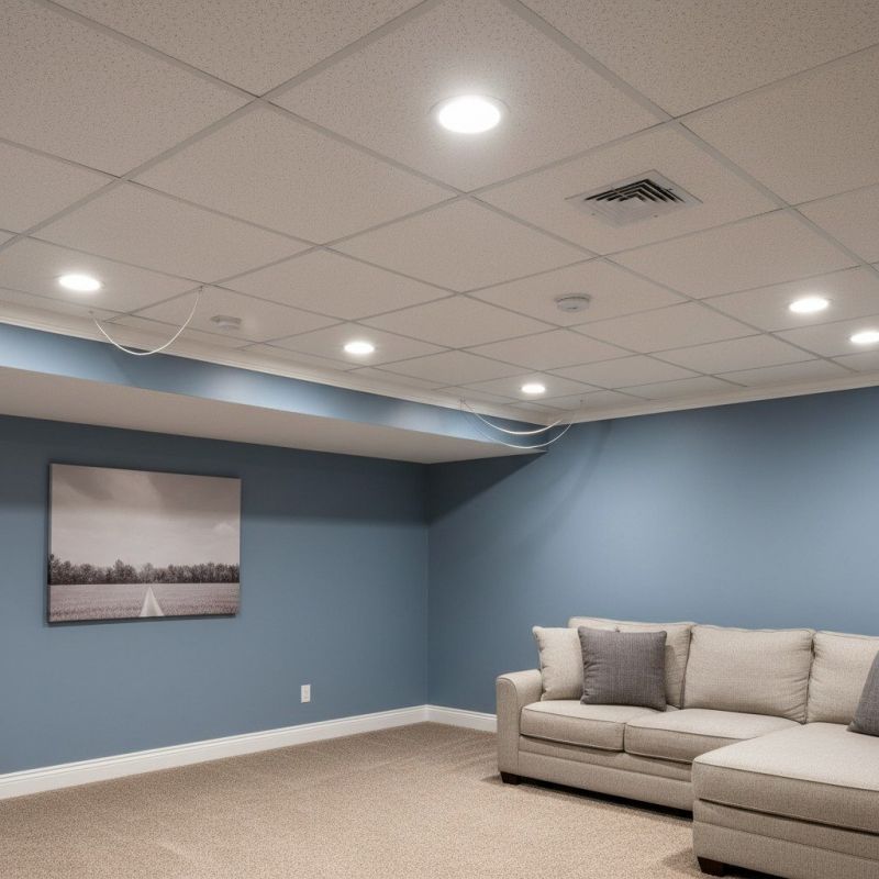 Acoustic Ceiling Installation detail