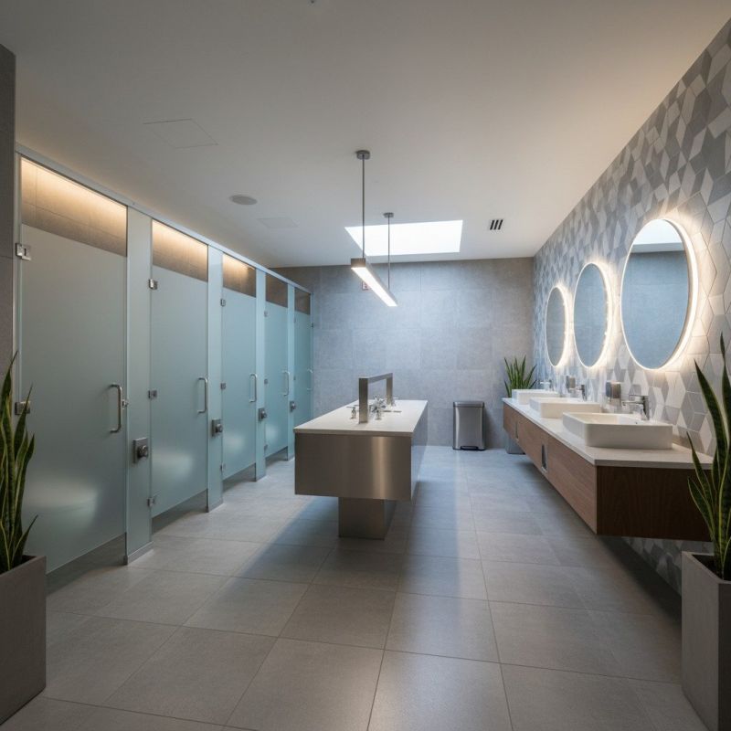 Office Bathroom Renovation in Denver County, CO